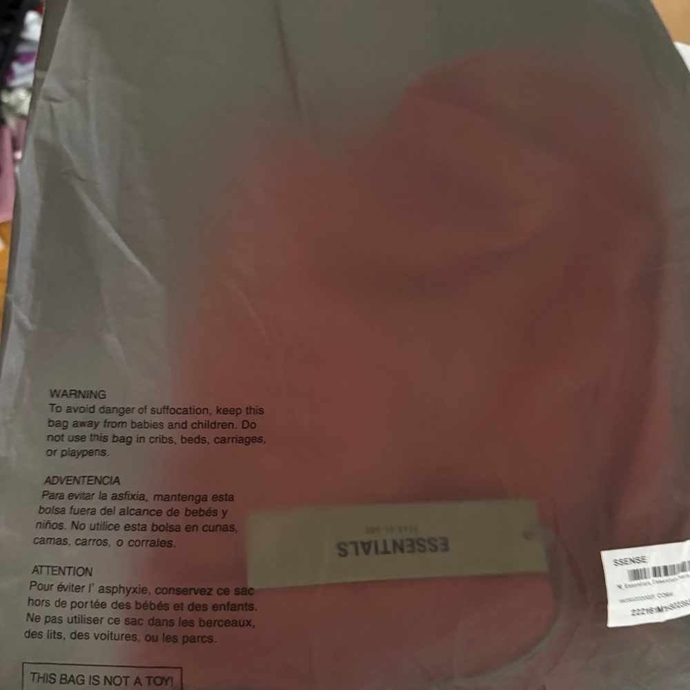 Essentials fear of god coral - Picture 8 of 8